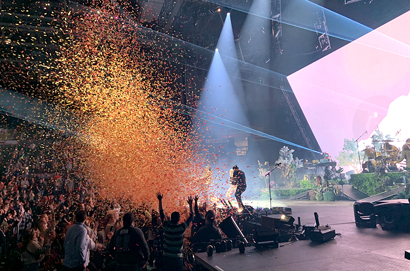 Concert and Stage at Winter Jam
