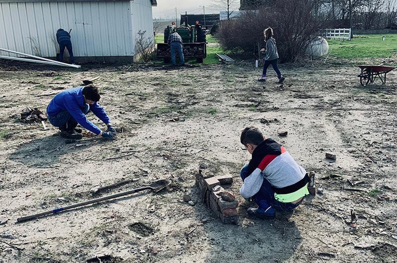 Helping in the Community 